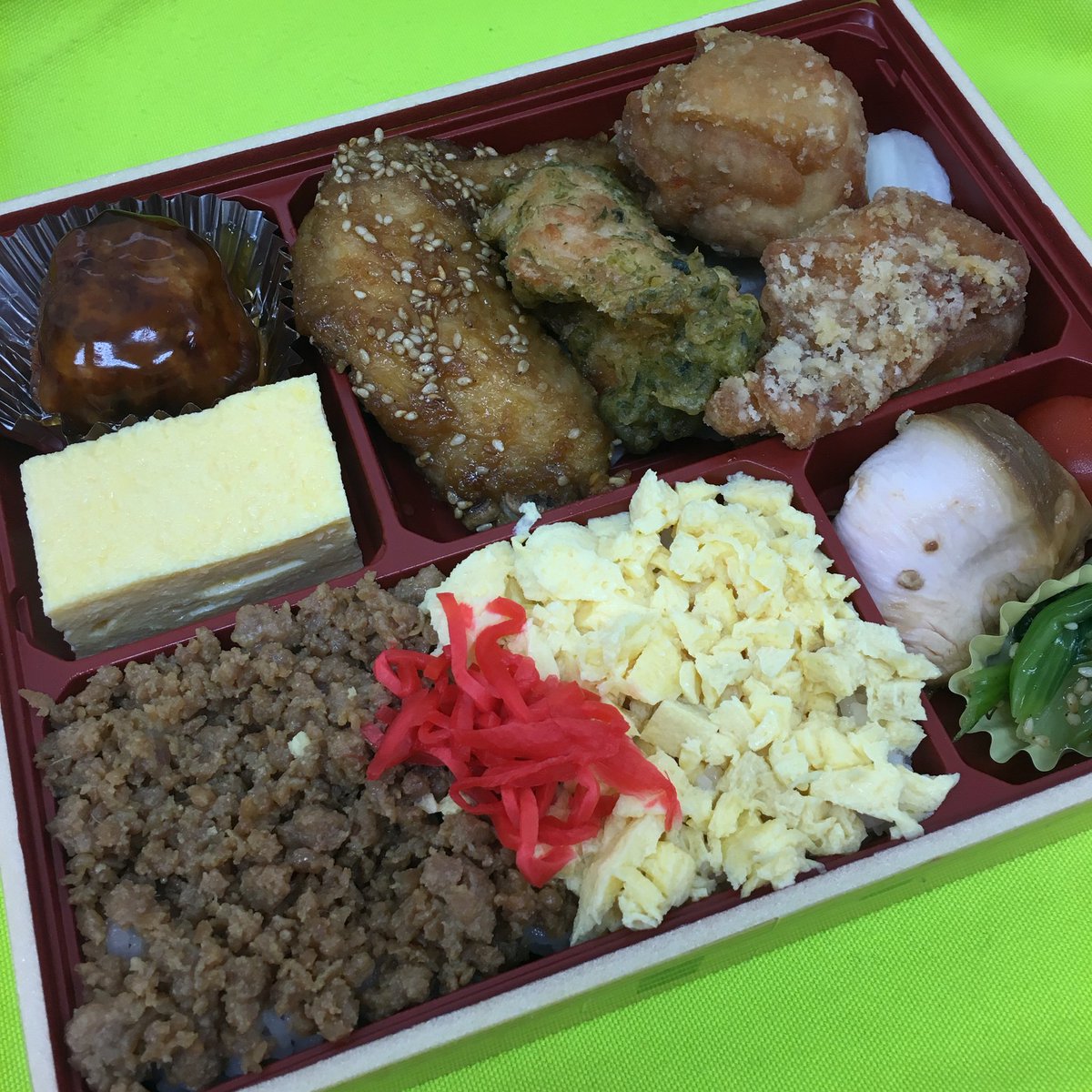 松坂屋名古屋店ごちパラ レストラン בטוויטר 鳥開 鳥そぼろめしの色鳥どり弁当 1折 税込1 080円 唐揚げ 手羽先 肉だんご 鶏と卵の二色そぼろ 彩り鮮やかでボリュームたっぷりのお弁当です 松坂屋名古屋店 ごちパラ 惣菜 お弁当 松坂屋名古屋店ごちパラ レストラン בטוויטר 鳥開 鳥そぼろめしの色鳥どり弁当 1折 税込1 080円 唐揚げ 手羽先 肉だんご 鶏と卵の二色そぼろ 彩り鮮やかでボリュームたっぷりのお弁当です 松坂屋名古屋店 ごちパラ 惣菜 お弁当