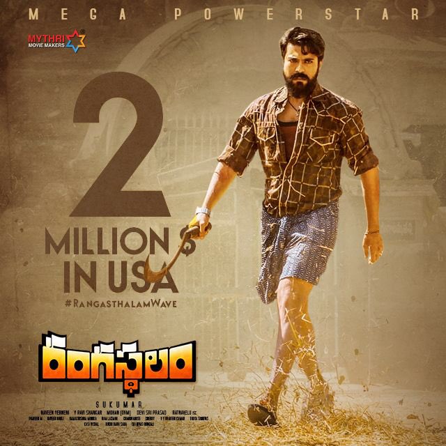 AlwayzRamCharan's tweet photo. #2MillionRangasthalam 

Unstoppable 🔥

#RamCharan https://t.co/RRjs2jEo1i
