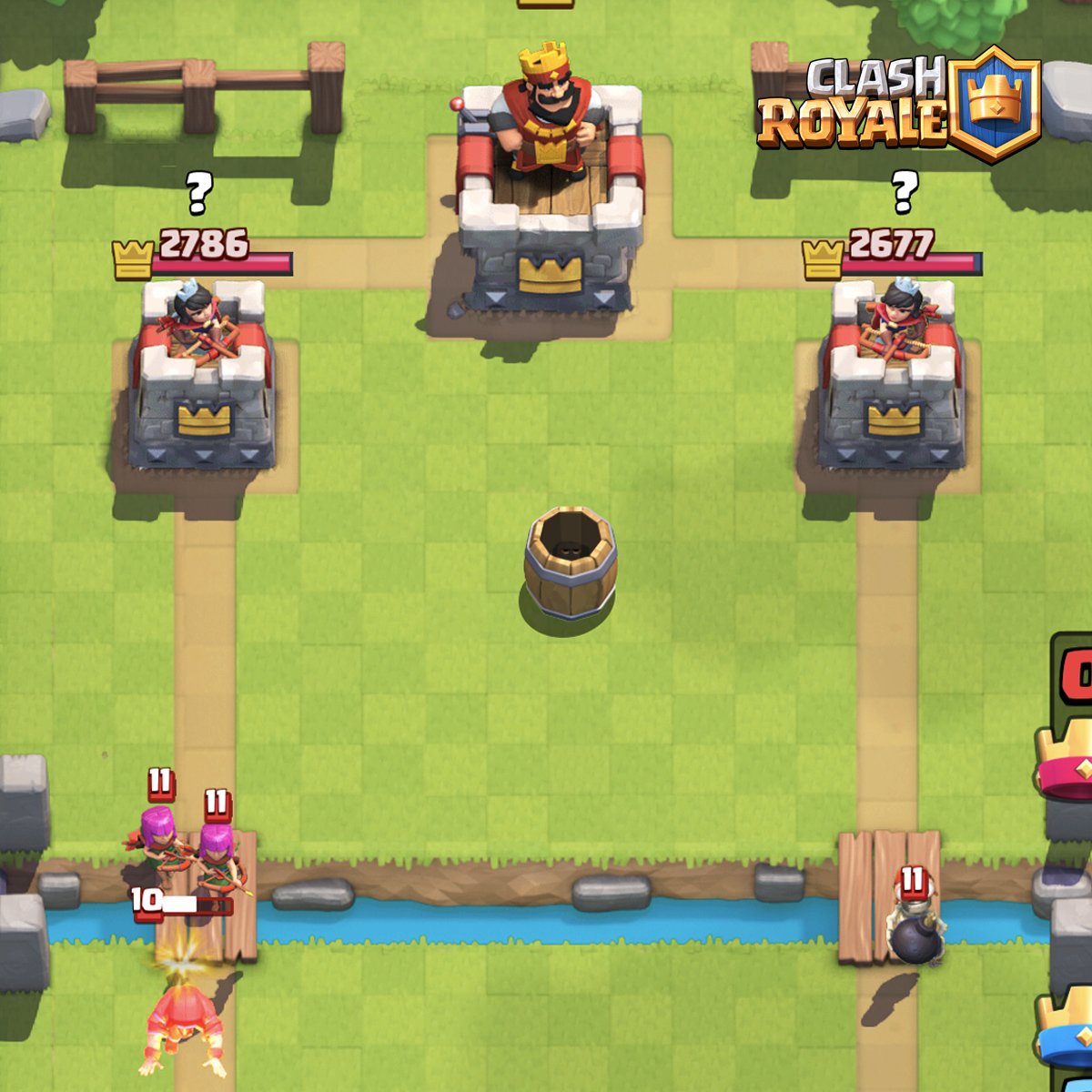 ClashRoyaleES's tweet photo. ¡Nueva carta: EL BARRIL! 😮

Ver la nueva carta en acción aquí: https://t.co/e1xRcPye6O https://t.co/2vT7cQAfUa