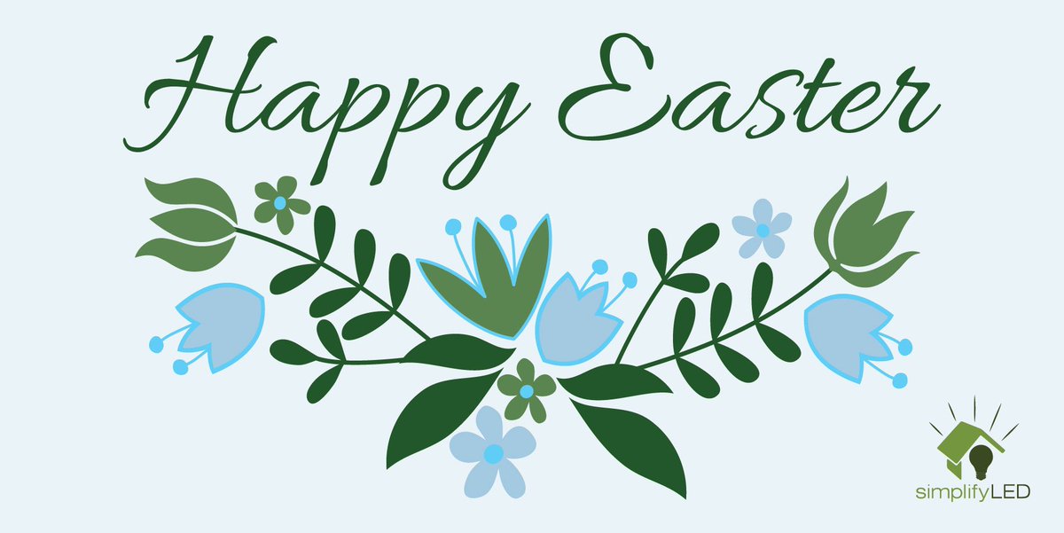 simplifyLED's tweet image. simplifyLED wants to wish you and your family a Happy Easter!