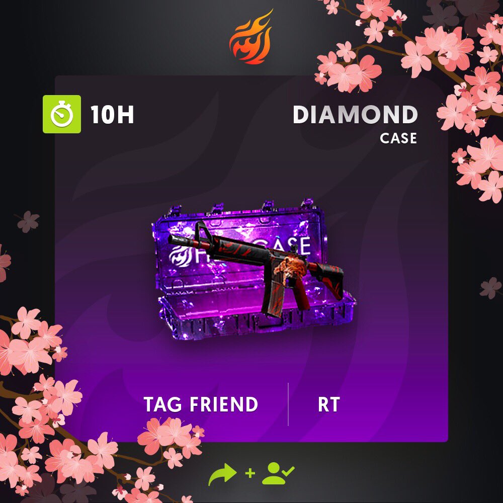 MestreSimon's tweet photo. 🔥Get daily money https://t.co/rQ3aYbfdYf   
🔥Follow us + RT
🔥Tag your friend
💰The prize is Diamond Case by 200$!
⏳A winner in 10h! by #hellcasecom via @c0nvey https://t.co/gtJYRGjp0w
