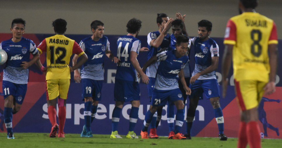 #Glimpses - Dying moments of the game. When @bengalurufc sprung back to life. 

#HeroSuperCup #BFCvGKFC