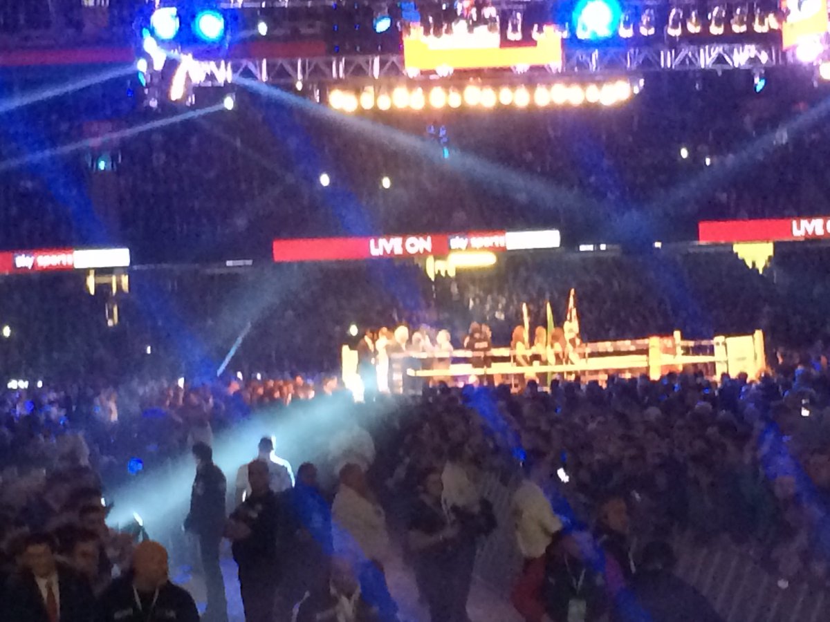 In Cardiff for a special event.