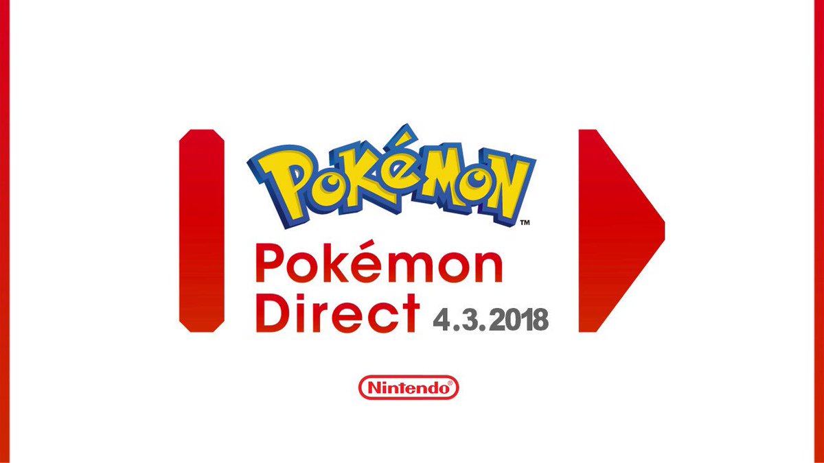 FolagoR's tweet photo. Catch the new Pokémon Direct on Apr. 3 at 7 a.m PT! https://t.co/VXoDvKiHeT https://t.co/C88g7rmuQa