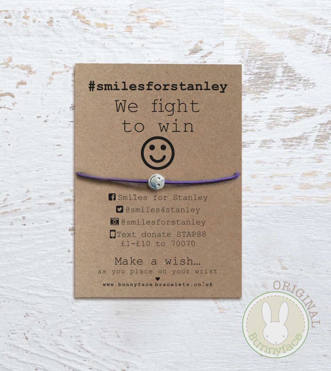 Smiles4Stanley's tweet photo. Happy Easter!
Smiles for Stanley bracelets are available for purchase again! At just £5 they are a fantastic way to have a little piece of Stanley’s smile with you everyday 😁 whilst funding valuable research into the monster that is neuroblastoma x

https://t.co/dEqcJadvG7 https://t.co/01HSnle0wh
