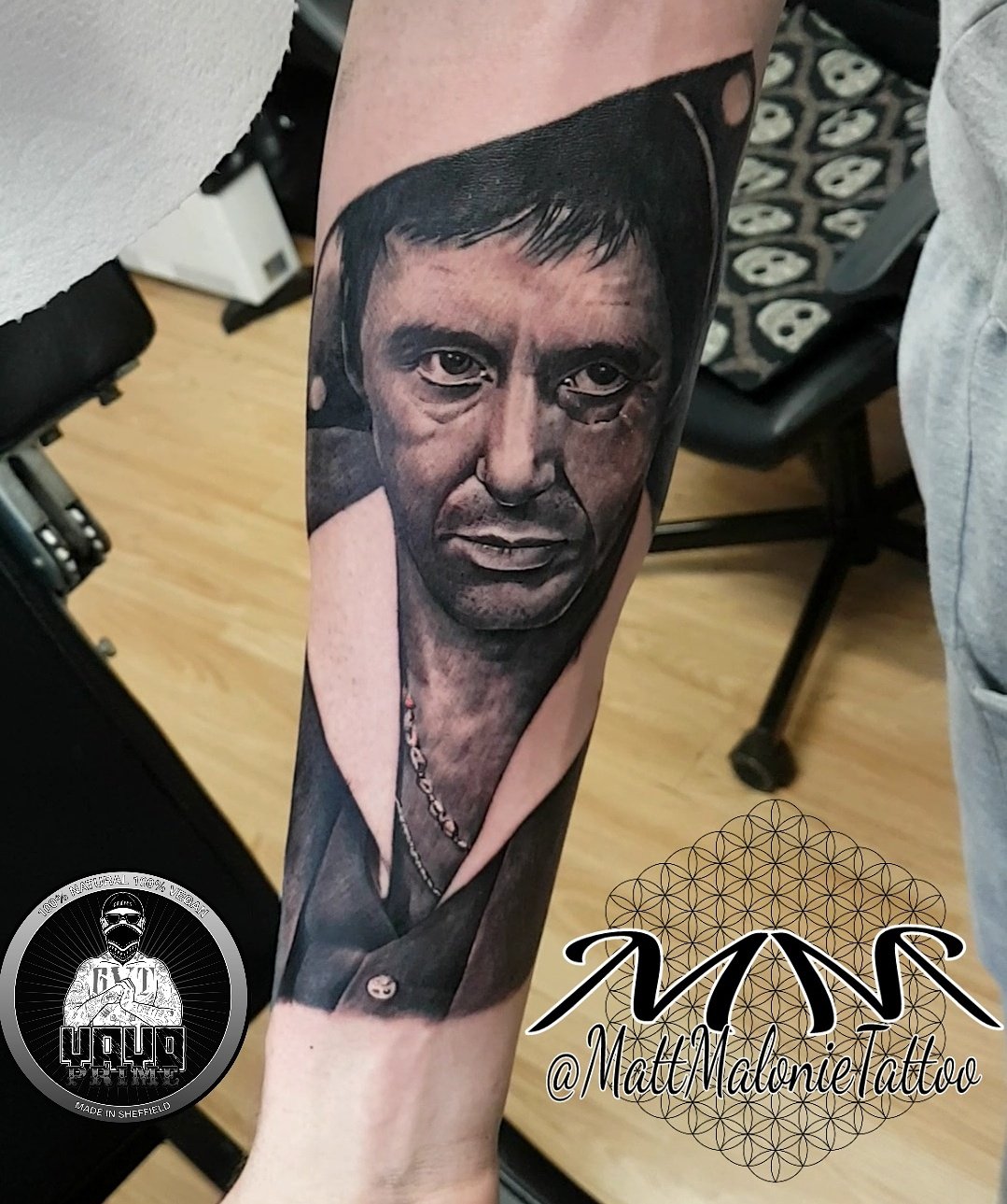 Tattoo uploaded by Tony Abbondanza  Tony Montana  Scarface  Tattoodo