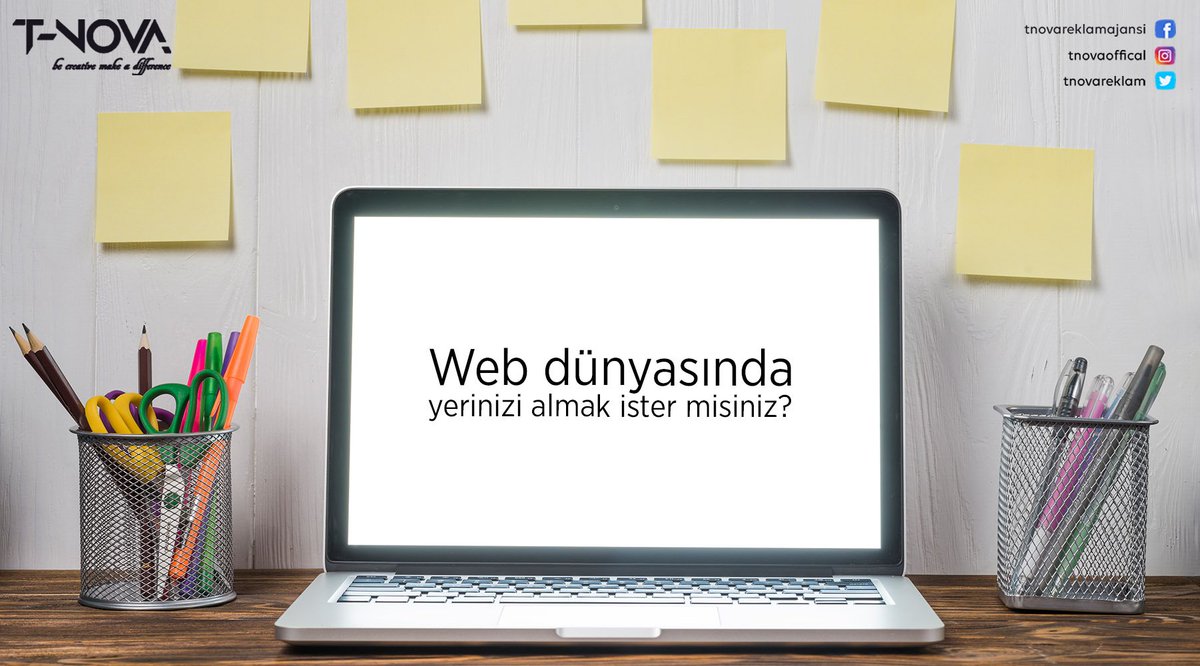Web dünyasında yer almak istiyorsanız aradığınız adres tnova.com.tr!

#tnova #reklam #reklamajansı #digital #media #marketing #digitalmarketing #graphic #graphicdesign