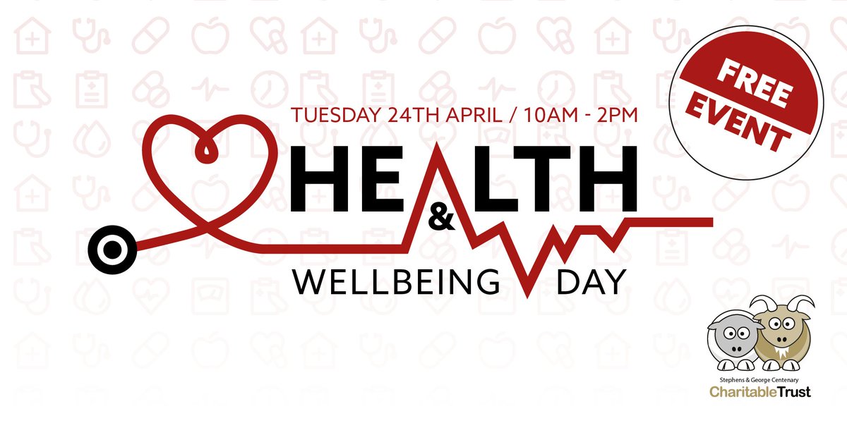 BabyBookwormsMT's tweet photo. HEALTH &amp; WELLBEING DAY - Tuesday 24th April, 10am-2pm #DowlaisCommunityCentre With FREE health checks. For further details on this FREE event please contact #DCC 01685 375331 https://t.co/32E60ljmDP