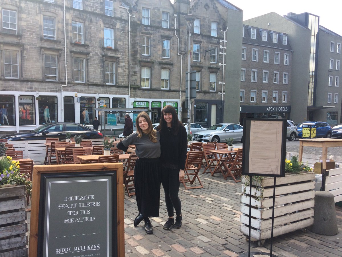 Happy Easter! The sun is shining on the Grassmarket today, why not stop by our Paddock and say hello to Carrie and Erica.

We've got Sunday Roast on the menu from 12pm and with live music from 7pm we've got your bank holiday weekend covered.