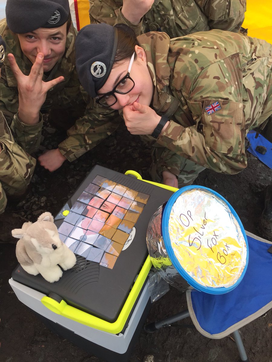 Air Cadets on Op Silver Fox featuring <a href="/Schofe/">Phillip Schofield</a> !
#RAF100 #AirCadets