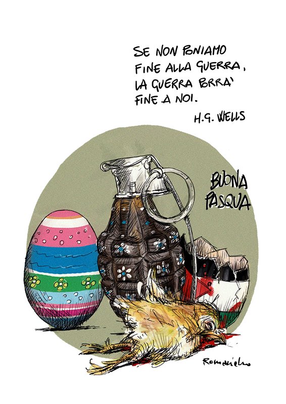 Buona Pasqua.
#happyeaster #romaniello #buonapasqua #pasqua #easter #gaza #palestina #strisciadigaza #istraele #guerra