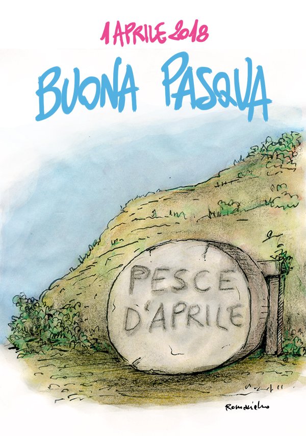 In fondo Gesù é sempre stato un uomo di spirito 😁
#happyeaster #romaniello #buonapasqua #spirito #resurrezione #pasqua #easter #1aprile #pescedaprile