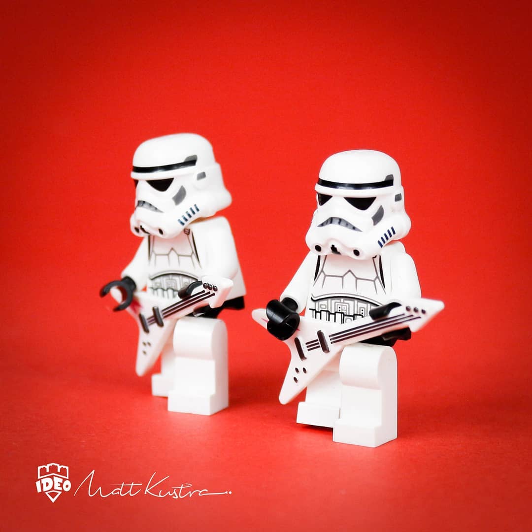 Legoartkusmatt's tweet photo. Song "I'm your #deathstar" by "The #troopers band". That's how Imperial life would look like if their actions were different. #Lego #legos #legoart #legominifigures #minifigures #moc #legocity #legostarwars #starwars #legostarwars #kustra #ideobricks #badpirate #darthvader https://t.co/naYKi6twZy