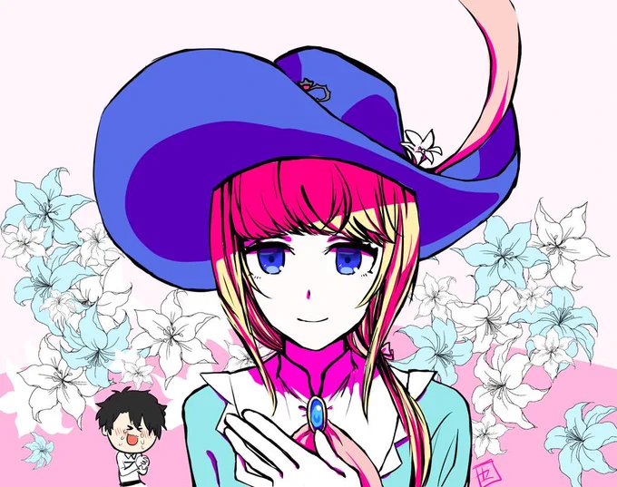 こんばんは!私、お兄ちゃんの妹!!のんびりお絵描きしながら推しへの愛を叫ぶアカウントを作ったよ〜基本的に正気を保ってないツイートしかせんからキモいと思う☆こっちは今日描いた、描きたてほやほやのデオンくんちゃん!今とってもアツい私の推し!!最高だよンハァンよろしく! 