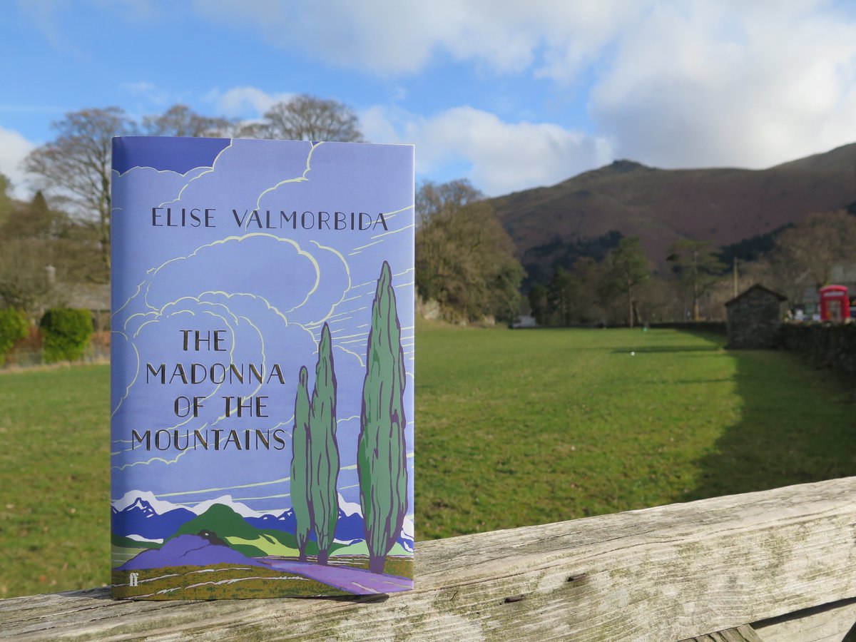 SReadBooks's tweet photo. Elise Valmorbida's #TheMadonnaOfTheMountains showing how beautiful book design can be (@FaberBooks and @LibertyLondon) https://t.co/WWbz6JnHE0