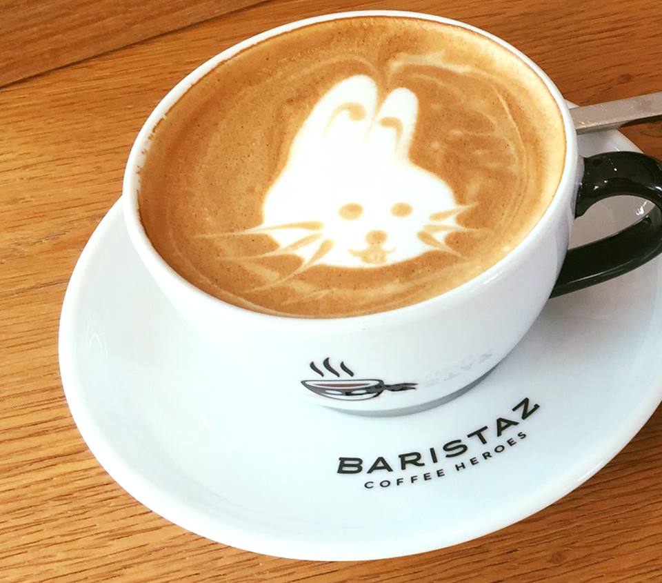 BaristazCoffee's tweet photo. Das Team von BARISTAZ wünscht eine schöne Osterzeit! #mainz #koblenz #ostern #kaffee #hase #latteart https://t.co/5eBlOHahqG