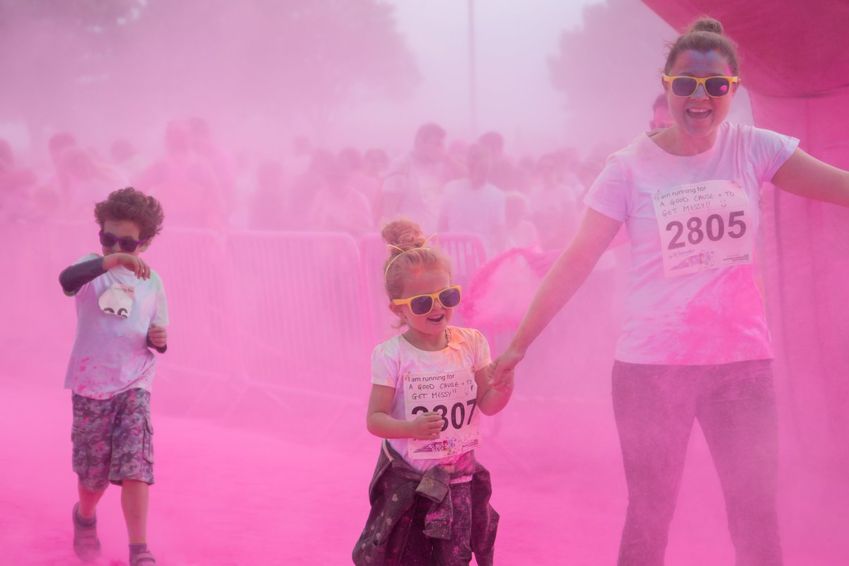 StBarnabasLinc's tweet photo. Limited spaces left at the 5k Inflatable Colour Dash this year held at @LincsShowground. Sign up now! #InflatableColourDash #ICD18 #GetMessy https://t.co/4vp47TUbse https://t.co/DD3FQEscwK