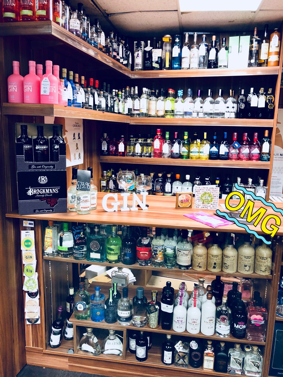 Cask23Leicester's tweet photo. Happy April Fools Day 🤣🤣🤣

No need to panic #Gin lovers! It’s actually the happiest day ever! We have so many Gins now that it needed more space! 

We present you our #Gincorner! #Happydays! #Leicester https://t.co/txKn2ssB3P