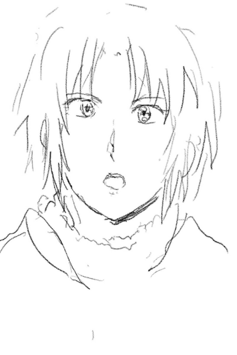 ソロ曲のジャケットをうろ覚えで描いてみた 