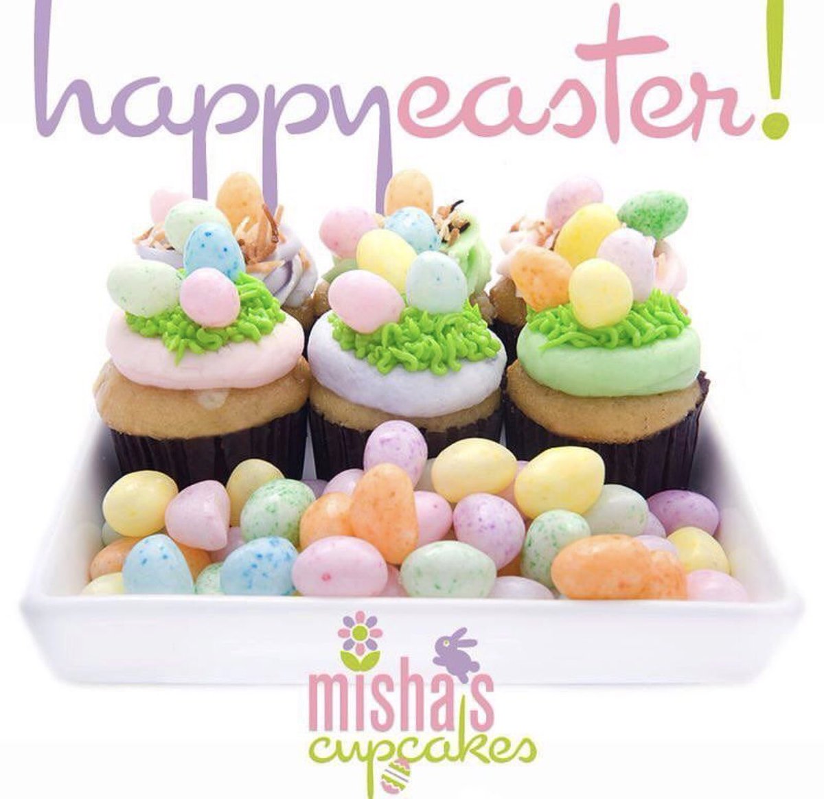 Happy Easter!😊 In observation of today’s holiday, we will be closed. ❤️ Happy Sunday! 🐣 We love hearing from you💕Let us help you in the speediest way possible by ☎️ calling 786 200-6153 or emailing us at info@mishascupcakes.com #mishascupcakes #Easter2018