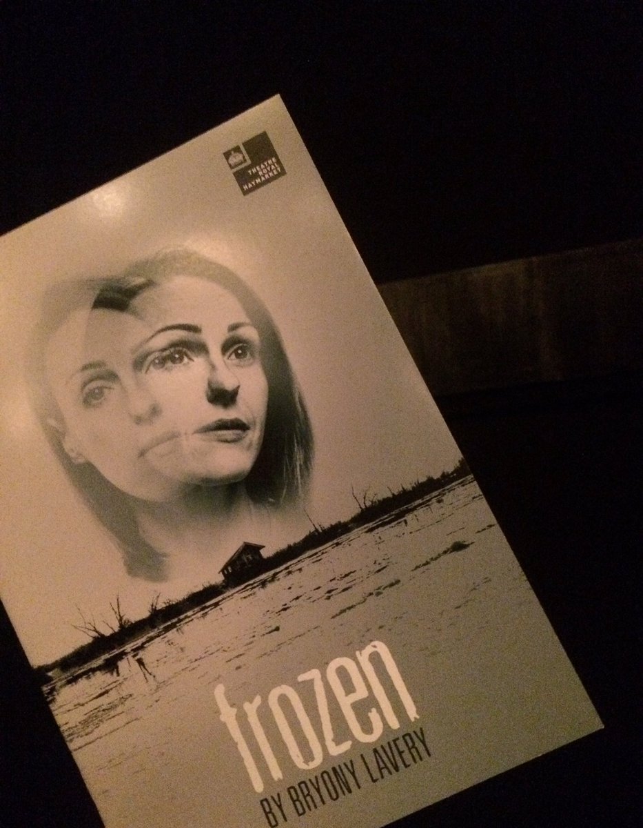 aimeemayyy's tweet photo. Last night I had the privilege to see Frozen at @TRH_London. A hard hitting, intense experience, with an incredibly strong cast. Thank you so much @treephaba for accompanying me and for being my moral support💗 https://t.co/2AIeiPnZqK