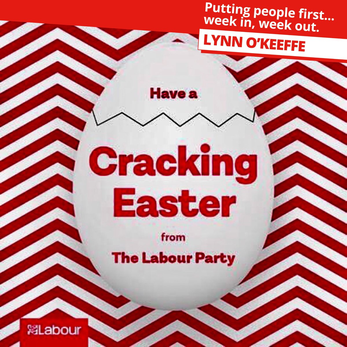 Happy Easter! I hope everyone has a lovely day with their loved ones. 

Thank you to our dedicated public service workers, working hard over this long weekend.

#Easter2018