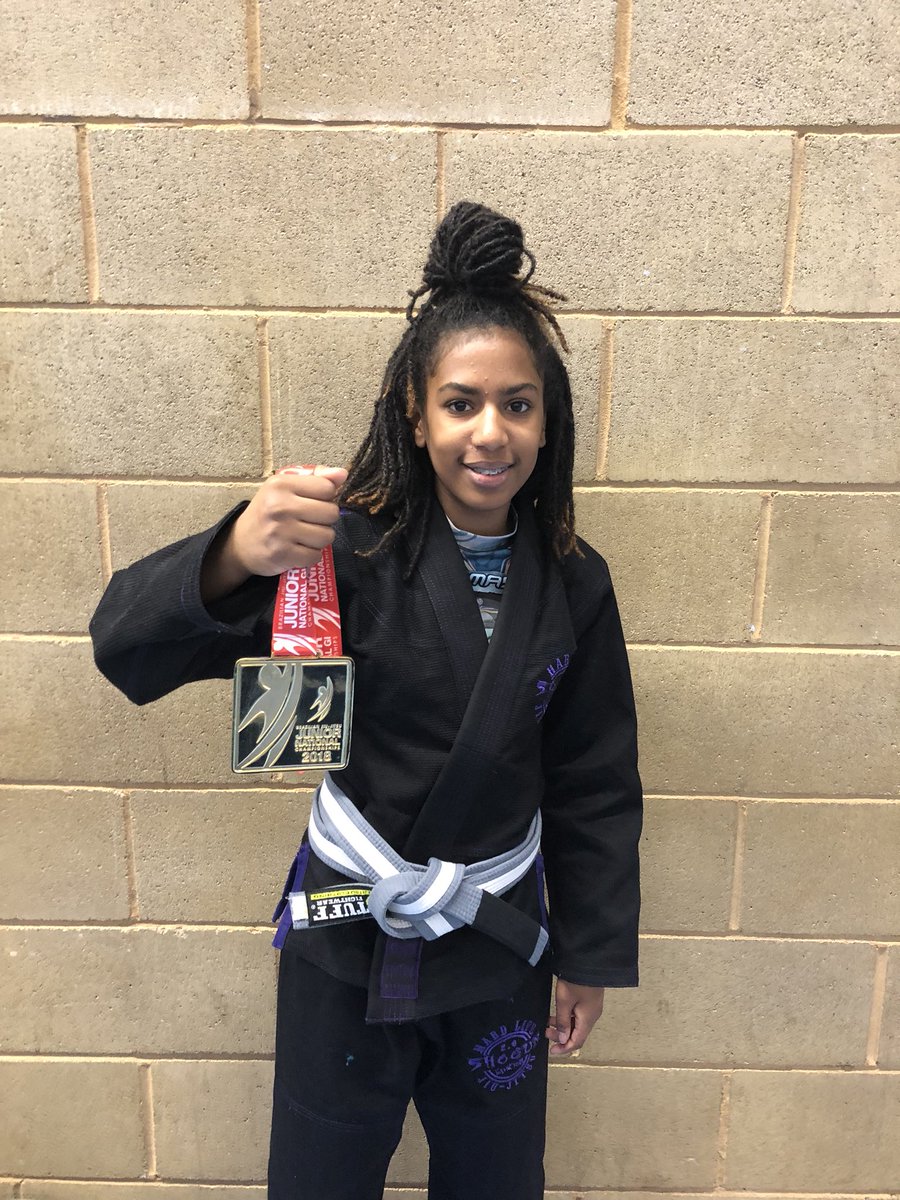 She_ra_leoni's tweet photo. Our first British Champion of the day, Lyka Vassoodaven! 🥇 #nsbjj https://t.co/rQuUxxMcHx