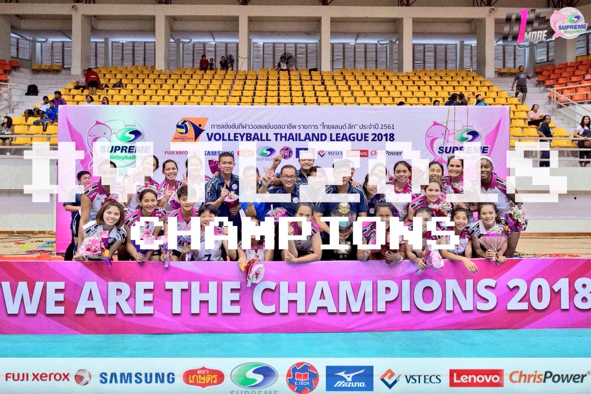 thavolleyball's tweet photo. บทสรุปไทยแลนด์ลีกตลอดทั้งซีซั่น 2017-2018 และซูเปอร์ลีก แล้วพบกันใหม่ในนามทีมชาติไทย
🏆 Supreme VC
🏆 Nakhonratchasima The Mall's VC
🎖 Supreme VC
🎖 Air Force VC
Until we meet again 👋🏼
#VTL2018 #SuperLeague2018 #วอลเลย์บอลหญิง #วอลเลย์บอลชาย https://t.co/FUwpkVM0cq