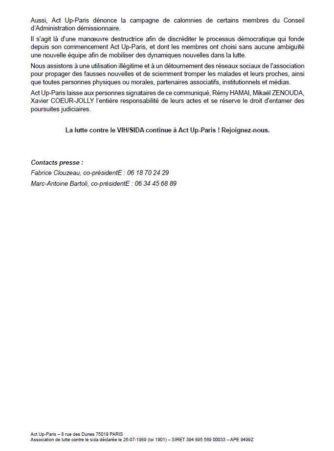 actupparis's tweet photo. 🔺 [COMMUNIQUÉ DE PRESSE] Act Up-Paris se bat toujours et renouvelle son conseil d'administration // https://t.co/Dcg8Eyq4pS https://t.co/jFhbbUJNnn
