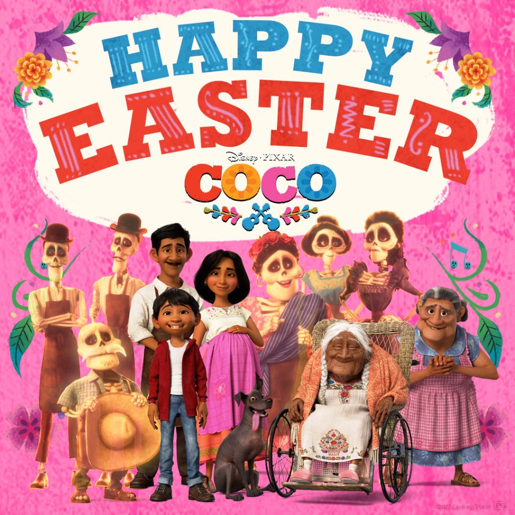 Disney•Pixar's Coco on X: Gather your family and craft your own #PixarCoco  Easter with these activities 🐰:    / X