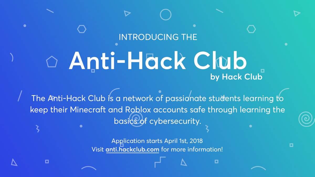 Hack Club On Twitter We Are Finally Ready To Launch Anti - 