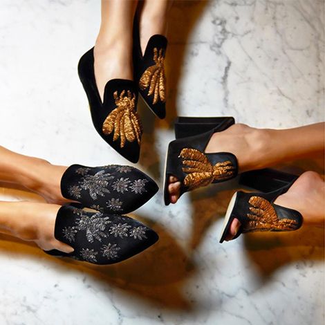 This beautifully eccentric footwear is adored by the fashion press and glitterati alike: buff.ly/2J37eiH via <a href="/Sarah_Leigh_B/">Sarah-Leigh</a>