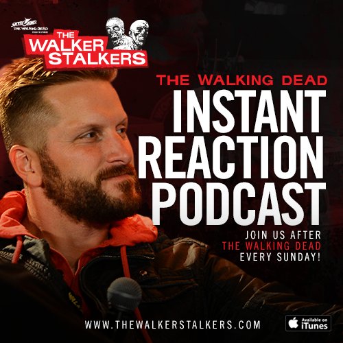 TONIGHT! Join us and a guest from #TheWalkingDead on The Walker Stalkers Podcast immediately after the episode! PLUS, James has a huge announcement to share! Register NOW! buff.ly/2J5t0lx