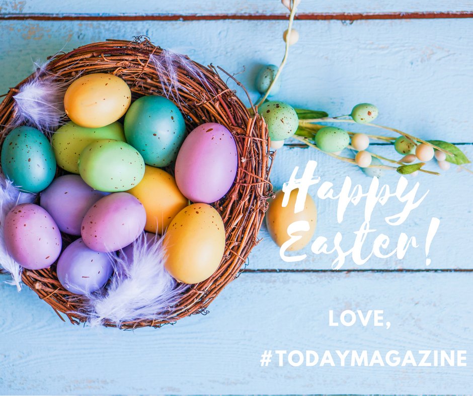 TodayMagazine's tweet photo. Happy #Easter everyone! ๐ฐ๐ท๐ฃ We hope you have an incredible day celebrating with your family and friends ๐
#EasterSunday #HappyEastery #Easter2018 #EasterWeekend #EasterFun #EasterEggHunt #EasterEgg #EasterBunny #EasterChocolate https://t.co/6tpmALoDgh