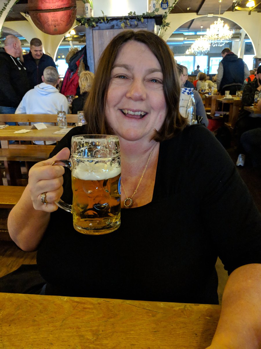 p_hanner's tweet photo. Great start to our Berlin trip. Beer, currywurst and snow! #Berlin #tiddled https://t.co/cqnd0aLegk
