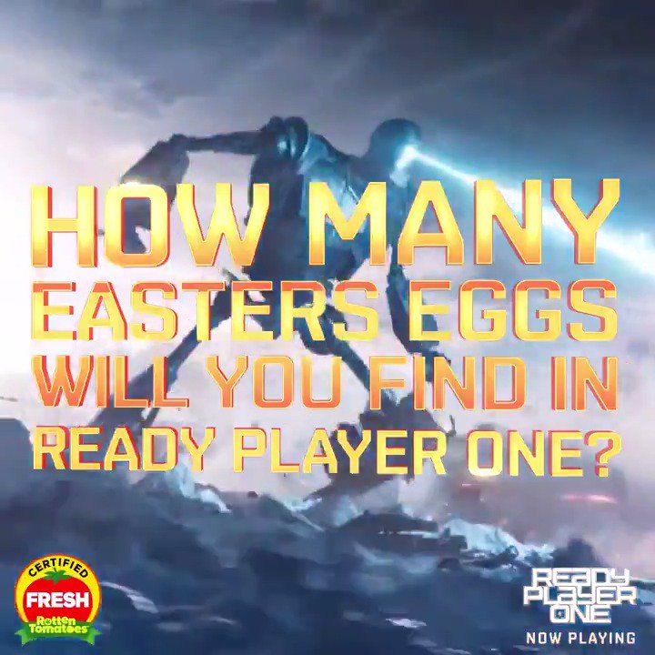 Ready Player One on X: How many Easter Eggs will you find in