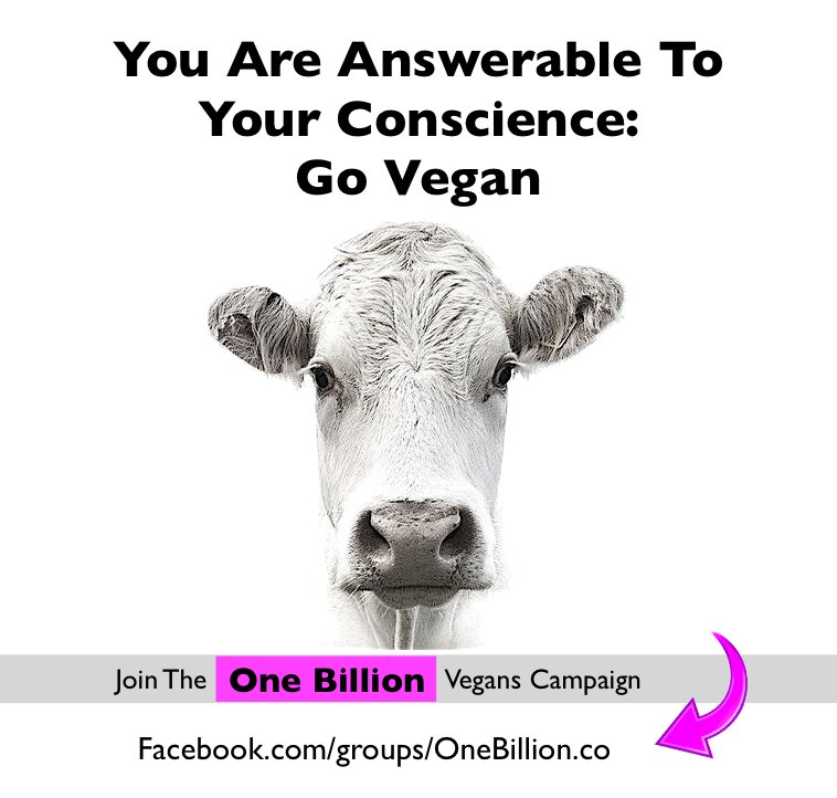 Help Create One Billion Vegans at facebook.com/groups/OneBill… … | #vegan #govegan #animalrights #plantbased #onebillion