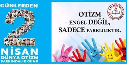 Hep farkında ve yanlarında olmaya çalıştık. Otizm ile ilgili Doğankaya Özel Eğitim Uygulama Merkezi başta olmak üzere ilçemizdeki özel eğitim okullarımızın tümü ile birlikte farkındayız ve hep yanlarındayız. @YUKSELAYDINTS <a href="/serdar01966/">serdar özdemir</a> <a href="/CoskunESEN57/">Coşkun ESEN</a>
