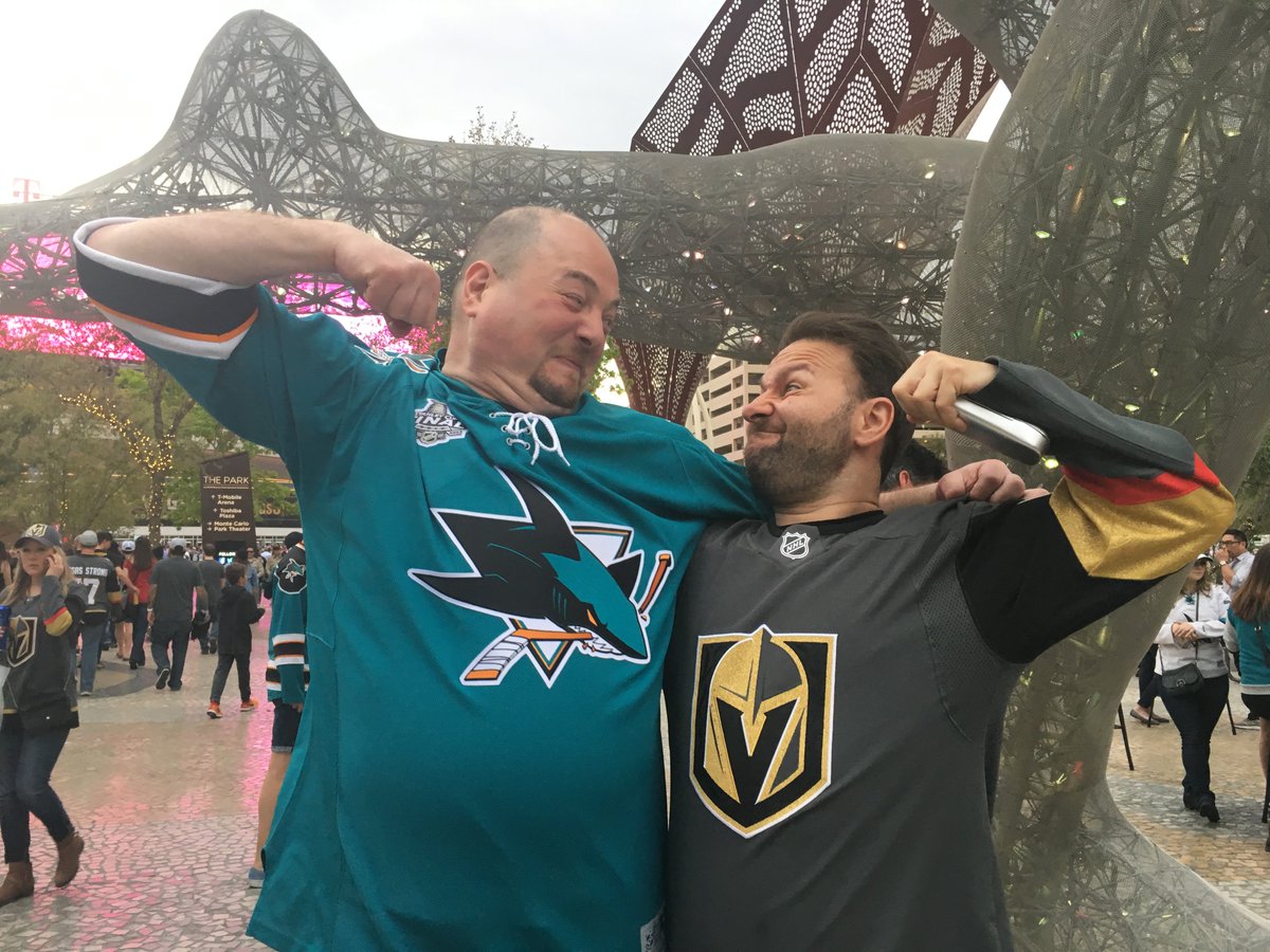 Danrossa's tweet photo. @RealKidPoker You won that round. Sick goal by Karlsson. Thanks for taking a second to say hi! https://t.co/KjIqARjyfF
