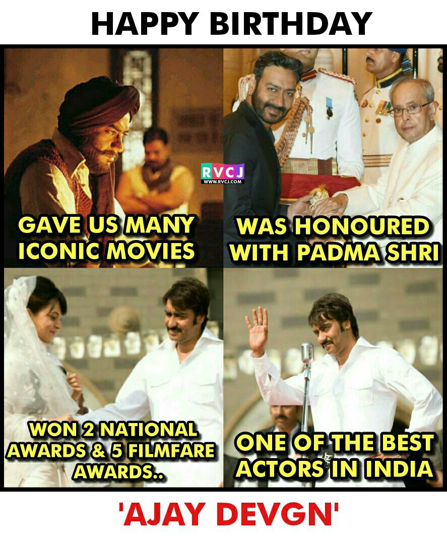 Happy Birthday Ajay Devgn 