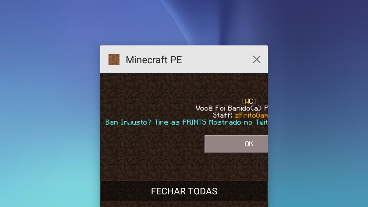 WorldCraftBans's tweet photo. Bem vindos ao Twitter que tem como objetivo mostrar todos os Bans JUSTOS que ocorrem em nossa Rede a partir dos staffs e donos.

Não somos maquinas para postarmos todos os bans em tempo real.

Foi Banido Injustamente? Tenha essas 2 Prints e mande na DM desse Twitter (DM aberta) https://t.co/z6oZaVjIjX