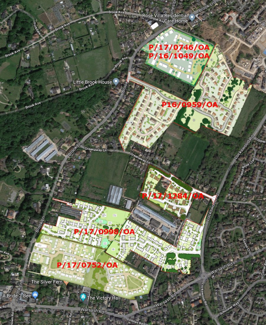 All sites in Warsash rushed through &amp; permitted ahead of Local Plan process due to lack of 5 year housing land supply as OAN increased. How is this a sensible plan led system? #nppf #housing <a href="/DominicRaab/">Dominic Raab</a> <a href="/mhclg/">Ministry of Housing, Communities & Local Gov</a> <a href="/CPRE_Hampshire/">CPRE Hampshire, the countryside charity 🍃💚🍃</a> <a href="/CPRE/">CPRE The countryside charity</a> <a href="/MattThomson42/">Matt Thomson</a> <a href="/SmartGrowthUK/">SmartGrowthUK</a> <a href="/RosieP4/">Rosie P 🦇 🦎 🕷️ 🦭 🐌 🍃🌳🚲💧</a>
