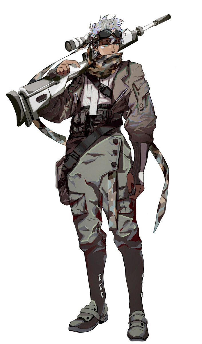 suzuri____'s tweet photo. 僱傭兵 https://t.co/WmmTt73waH