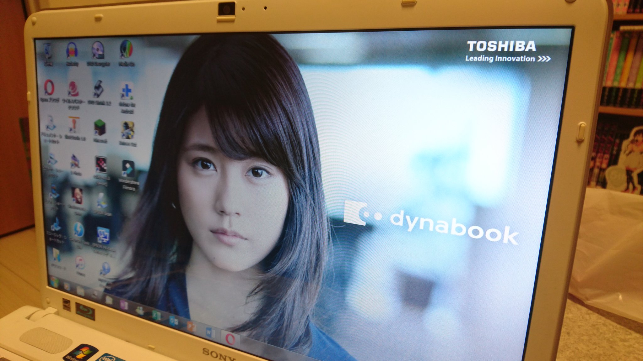 迷子 有村架純可愛いすぎて壁紙toshibaのdynabookのやつにしちゃった 使ってるのsonyのvaioなのに