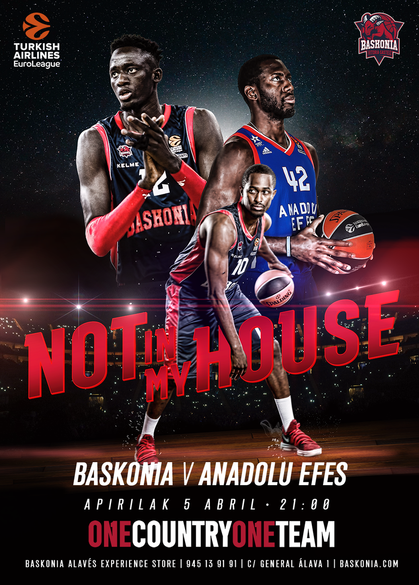 Baskonia (@baskonia) on Twitter photo CONCURSO 🎟 | Tenemos 2 entradas VIP para el duelo vs <a href="/AnadoluEfesSK/">Anadolu Efes SK</a> que vamos a sortear entre nuestros seguidores 🙌 ¡Participar es muy sencillo! 👇
1⃣ FOLLOW
2⃣ RT CONCURSO 🎟 | Tenemos 2 entradas VIP para el duelo vs <a href="/AnadoluEfesSK/">Anadolu Efes SK</a> que vamos a sortear entre nuestros seguidores 🙌 ¡Participar es muy sencillo! 👇
1⃣ FOLLOW
2⃣ RT