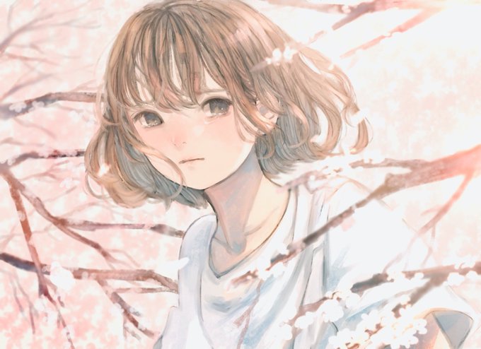 「前髪 桜」のTwitter画像/イラスト(古い順)