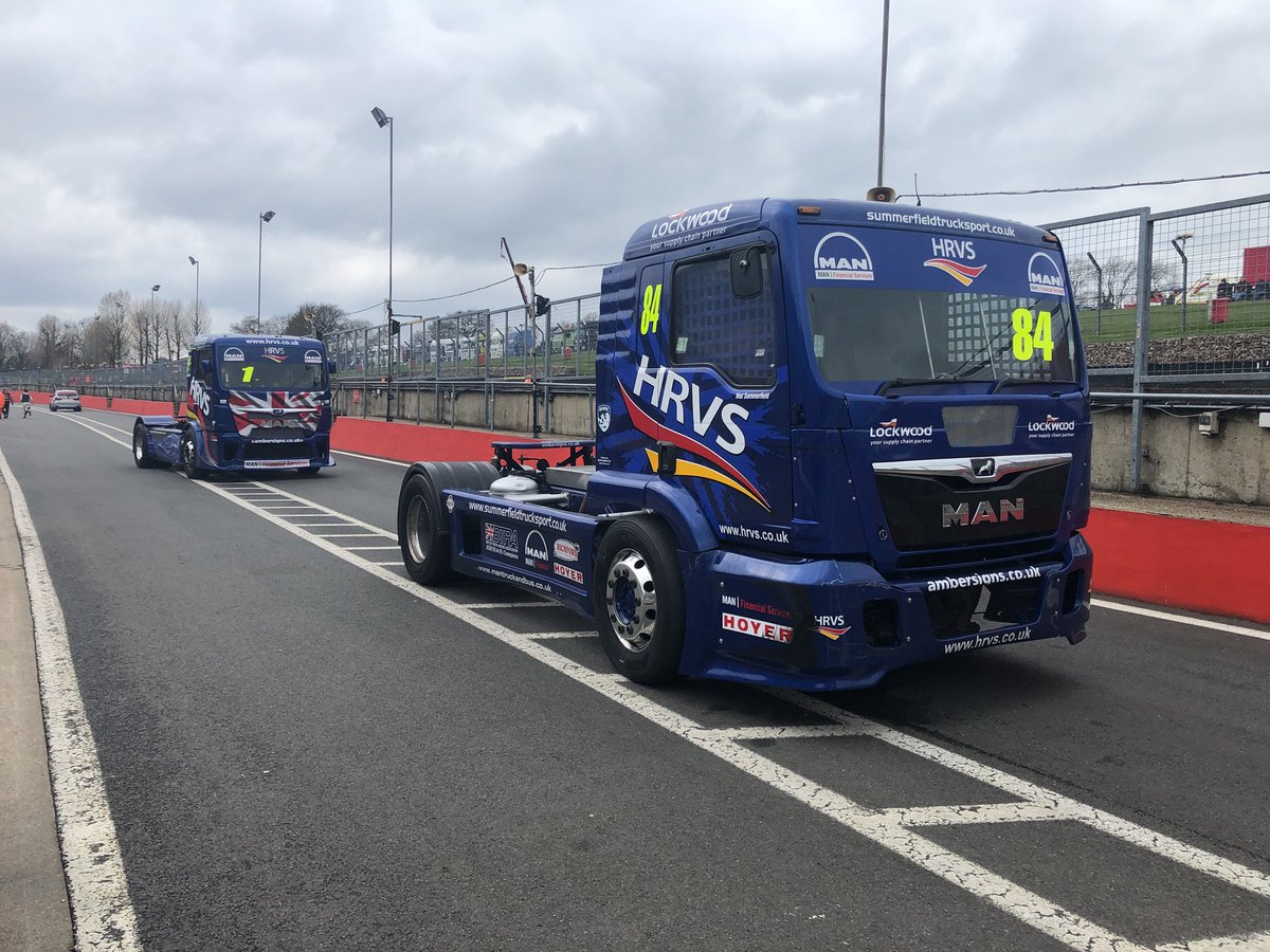 Brilliant race! Mat finishes third and Ryan in fourth <a href="/Brands_Hatch/">Brands Hatch</a> @HRVS_Group_Ltd