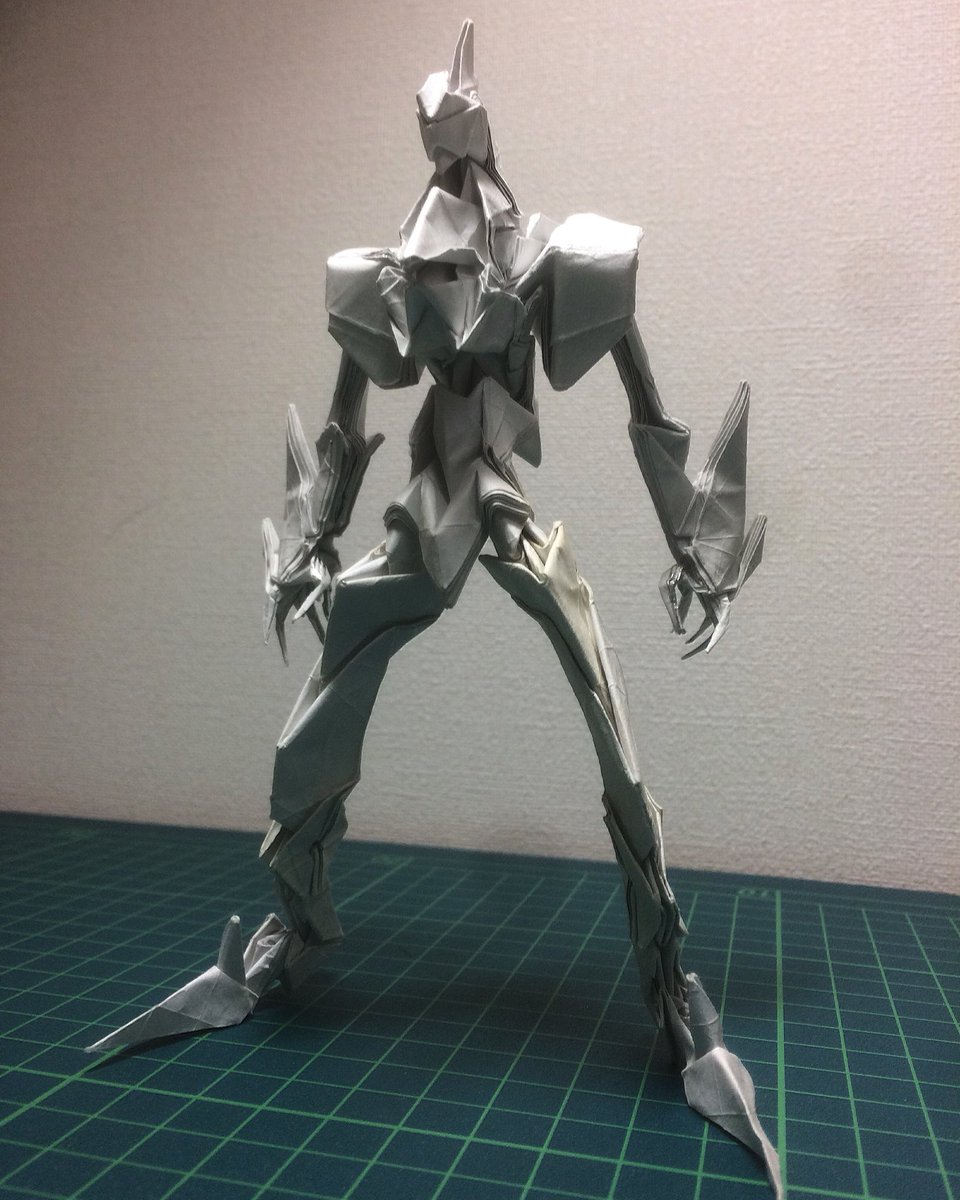 Doppen V Twitter 折り紙ロボット 考えたひと作った人 Doppen3 18年4月1日ツイッター折り紙王決定戦