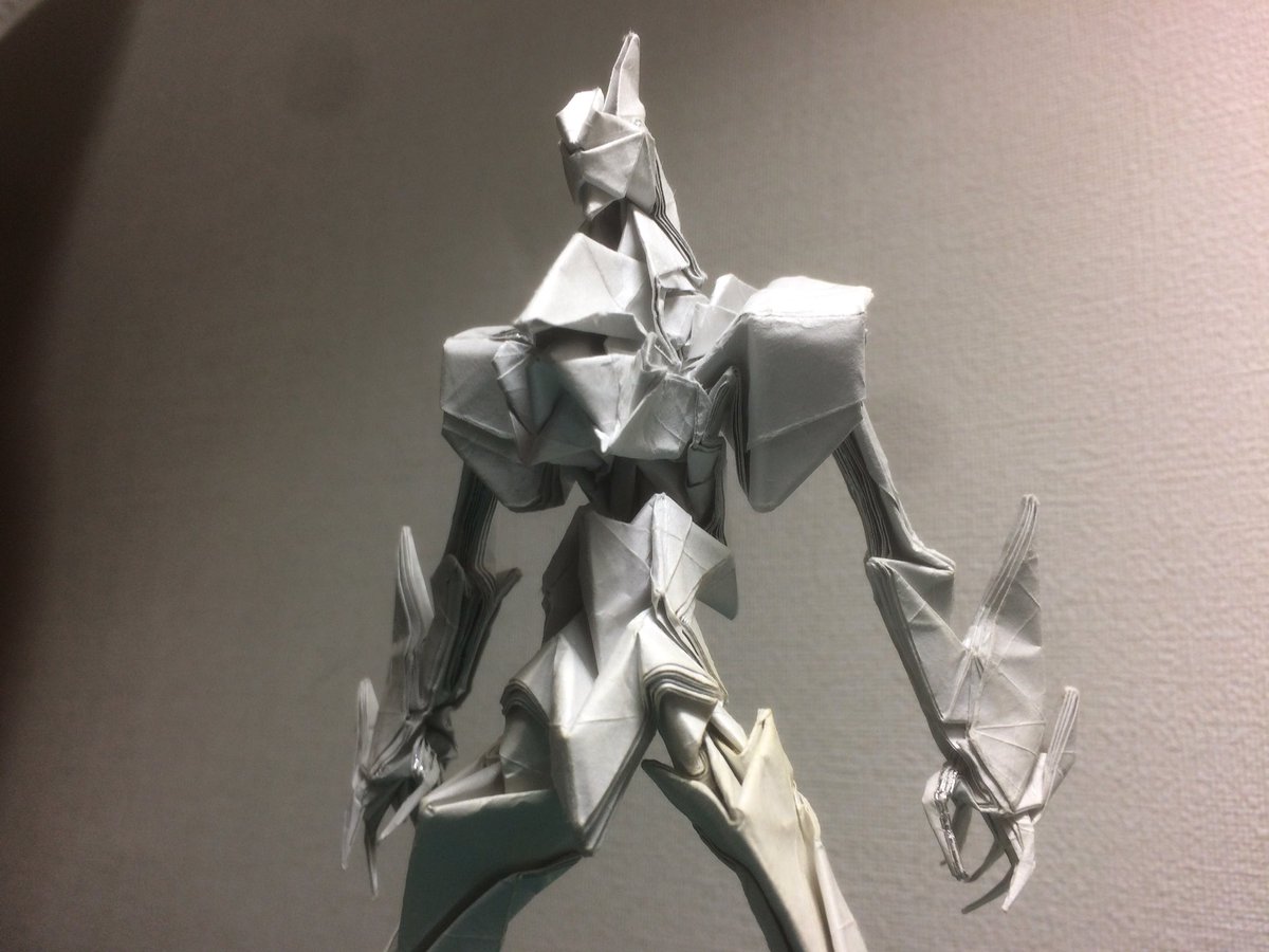 Doppen V Twitter 折り紙ロボット 考えたひと作った人 Doppen3 18年4月1日ツイッター折り紙王決定戦