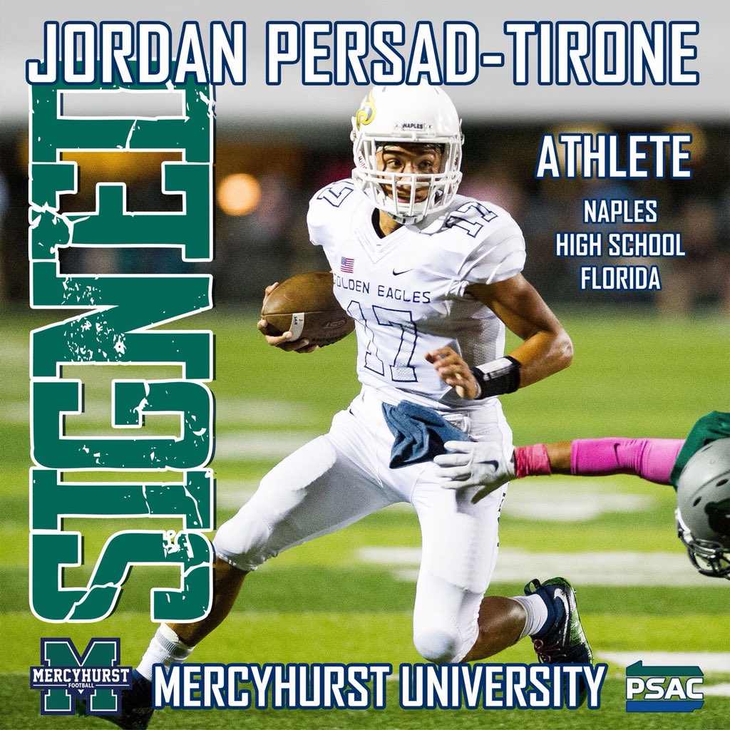 Jordanpt26's tweet photo. Extremely thankful and blessed for the opportunity to play @MercyhurstFB. None of this would be possible without God and thank you to all my coaches, friends, and family that helped me along the way. You have all paved the way for me to be successful 💯 https://t.co/u8BgE8sltX